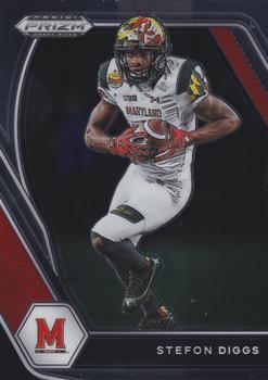 2021 Panini Prizm Draft Picks Collegiate #37 Stefon Diggs Front