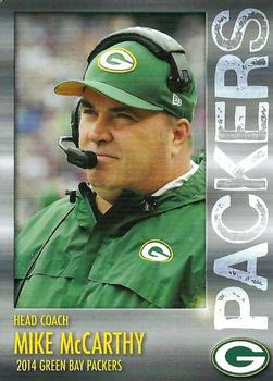 2014 Green Bay Packers Police - Navigator Planning Group #2 Mike McCarthy Front