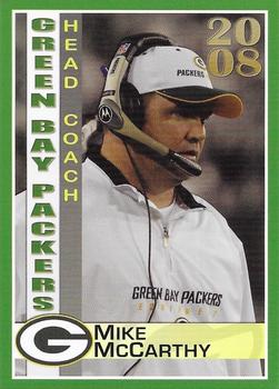 2008 Green Bay Packers Police - Copps Foods Center, Manitowoc Police Department #2 Mike McCarthy Front