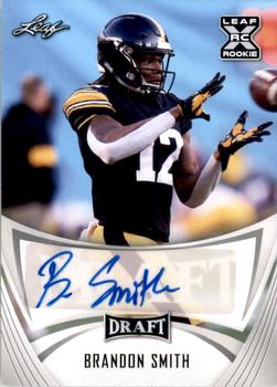 2021 Leaf Draft - Autographs #BA-BS2 Brandon Smith Front