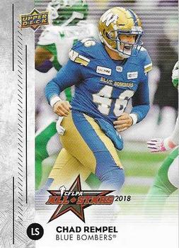 2018 Upper Deck CFLPA All-Stars #AS-27 Chad Rempel Front