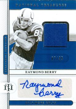 2020 Panini National Treasures - Material Signatures #MS-RBE Raymond Berry Front