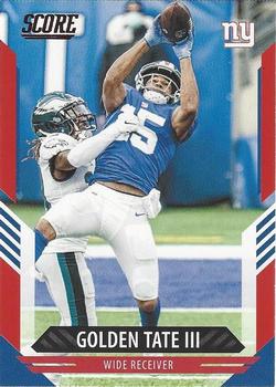 2021 Score - Red #66 Golden Tate III Front