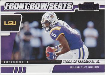 2021 Panini Contenders Draft Picks - Front-Row Seats Purple #13 Terrace Marshall Jr. Front