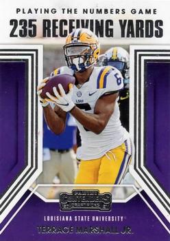 2021 Panini Contenders Draft Picks - Playing the Numbers Game #13 Terrace Marshall Jr. Front