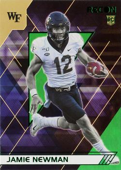 2021 Panini Chronicles Draft Picks - Green #147 Jamie Newman Front