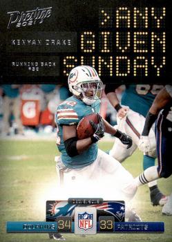 2021 Panini Prestige - Any Given Sunday #AGS-KD Kenyan Drake Front