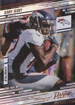 2021 Panini Prestige - Xtra Points Astral #39 Jerry Jeudy Front