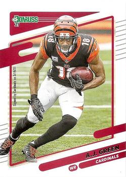 2021 Donruss #214 A.J. Green Front