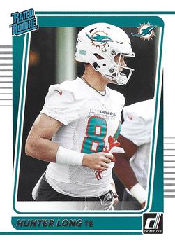 2021 Donruss #301 Hunter Long Front