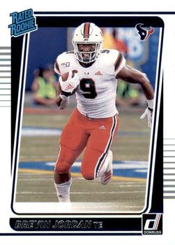 2021 Donruss #308 Brevin Jordan Front