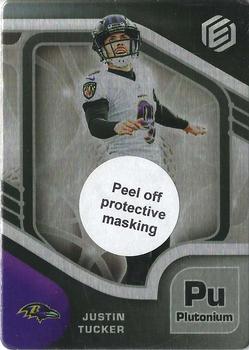 2021 Panini Elements - Metal Plutonium #64 Justin Tucker Front