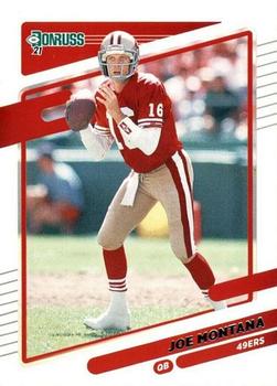 2021 Donruss - Aqueous Test #57 Joe Montana Front