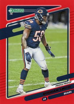 2021 Donruss - Press Proof Red #209 Roquan Smith Front