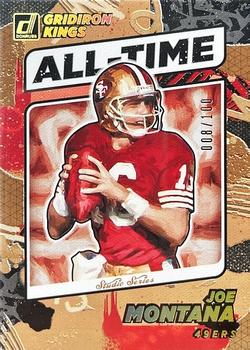 2021 Donruss - All-Time Gridiron Kings Studio Series #AT-3 Joe Montana Front