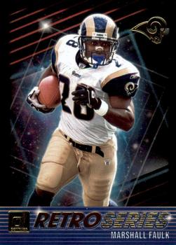 2021 Donruss - Retro Series #RS13 Marshall Faulk Front