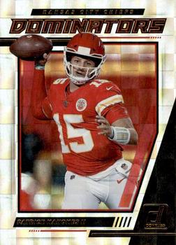 2021 Donruss - Dominators #D20 Patrick Mahomes II Front