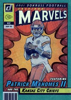 2021 Donruss - Gridiron Marvels #GM-PMA Patrick Mahomes II Front