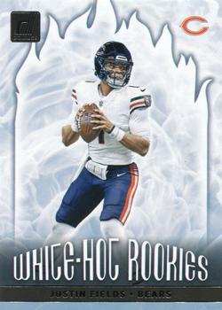 2021 Donruss - White-Hot Rookies #WHR-JFI Justin Fields Front