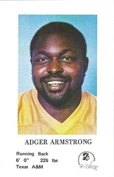 1984 Tampa Bay Buccaneers Police #NNO Adger Armstrong Front