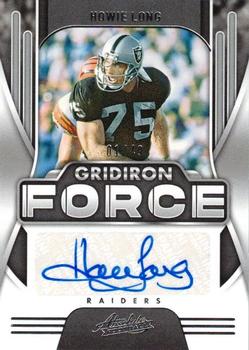 2021 Panini Absolute - Gridiron Force Signatures #GF19 Howie Long Front