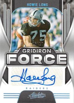 2021 Panini Absolute - Gridiron Force Signatures Holo Silver #GF19 Howie Long Front