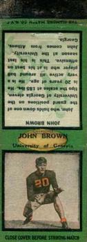 1934 Diamond Matchbook Covers #NNO John Brown Front