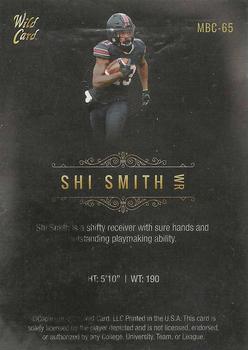 2021 Wild Card Matte White - Black #MBC-65 Shi Smith Back