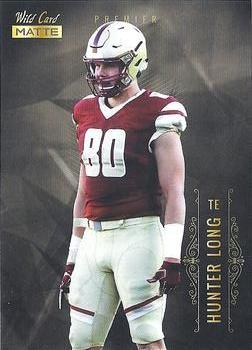 2021 Wild Card Matte #MBC-49 Hunter Long Front