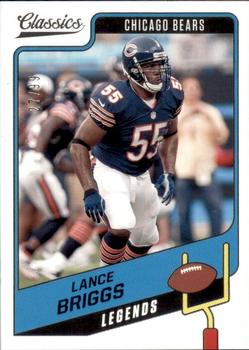 2021 Panini Classics - Red Back #123 Lance Briggs Front