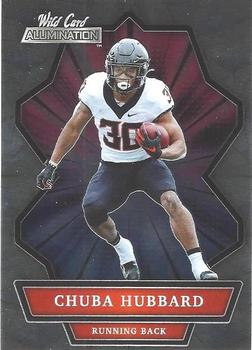 2021 Wild Card Alumination #ABC-24 Chuba Hubbard Front