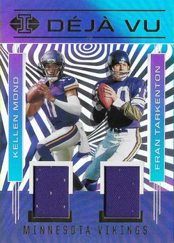 2021 Panini Illusions - Deja Vu #DV-KF Kellen Mond / Fran Tarkenton Front