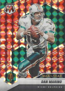 2021 Panini Mosaic - Prizm Camo Red #278 Dan Marino Front