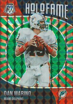 2021 Panini Mosaic - HoloFame Mosaic Green #10 Dan Marino Front