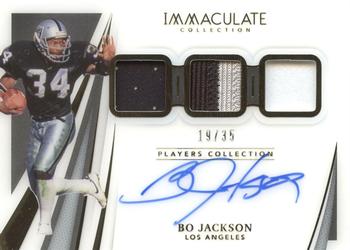 2021 Panini Immaculate - Immaculate Players Collection Autographs #IPC-BJ Bo Jackson Front