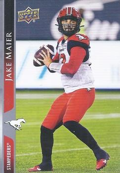 2021 Upper Deck CFL #98 Jake Maier Front