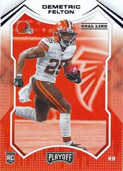 2021 Panini Playoff - Goal Line #299 Demetric Felton Front