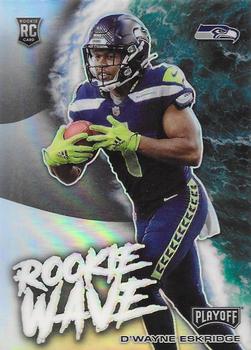 2021 Panini Playoff - Rookie Wave Silver #RW-DES D'Wayne Eskridge Front