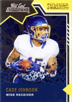 2021 Wild Card Alumination - Smashing Blue #SM-22 Cade Johnson Front