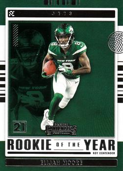 2021 Panini Contenders - Rookie of the Year Contenders #ROY-EMO Elijah Moore Front