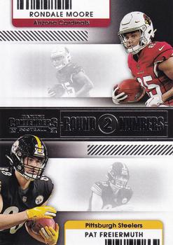 2021 Panini Contenders - Round Numbers #RN-RMO Rondale Moore / Pat Freiermuth Front