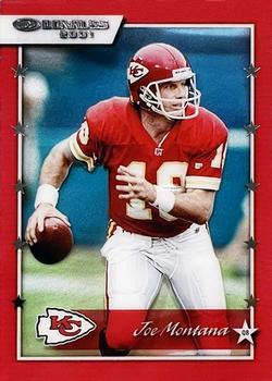 2021 Clearly Donruss - Clearly Retro 2001 #01-12 Joe Montana Front