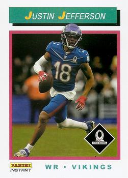 2021 Panini Instant Pro Bowl #PB29 Justin Jefferson Front