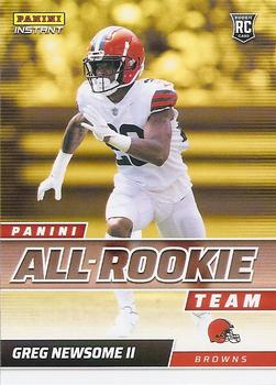 2021 Panini Instant All-Rookie Team #ART20 Greg Newsome II Front