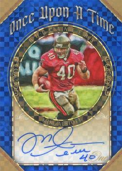2021 Panini One - Blue #367 Mike Alstott Front