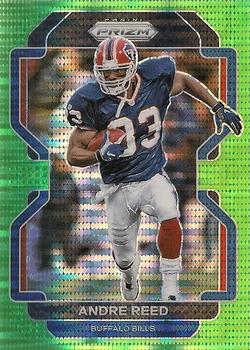 2021 Panini Prizm - Neon Green Pulsar #124 Andre Reed Front