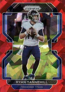 2021 Panini Prizm - Red Ice #3 Ryan Tannehill Front