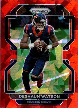 2021 Panini Prizm - Red Ice #36 Deshaun Watson Front