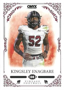 2022 Onyx Vintage #VFKE Kingsley Enagbare Front