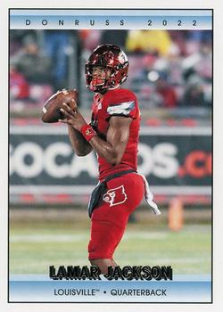 2022 Panini Chronicles Draft Picks - Donruss Retro #20 Lamar Jackson Front